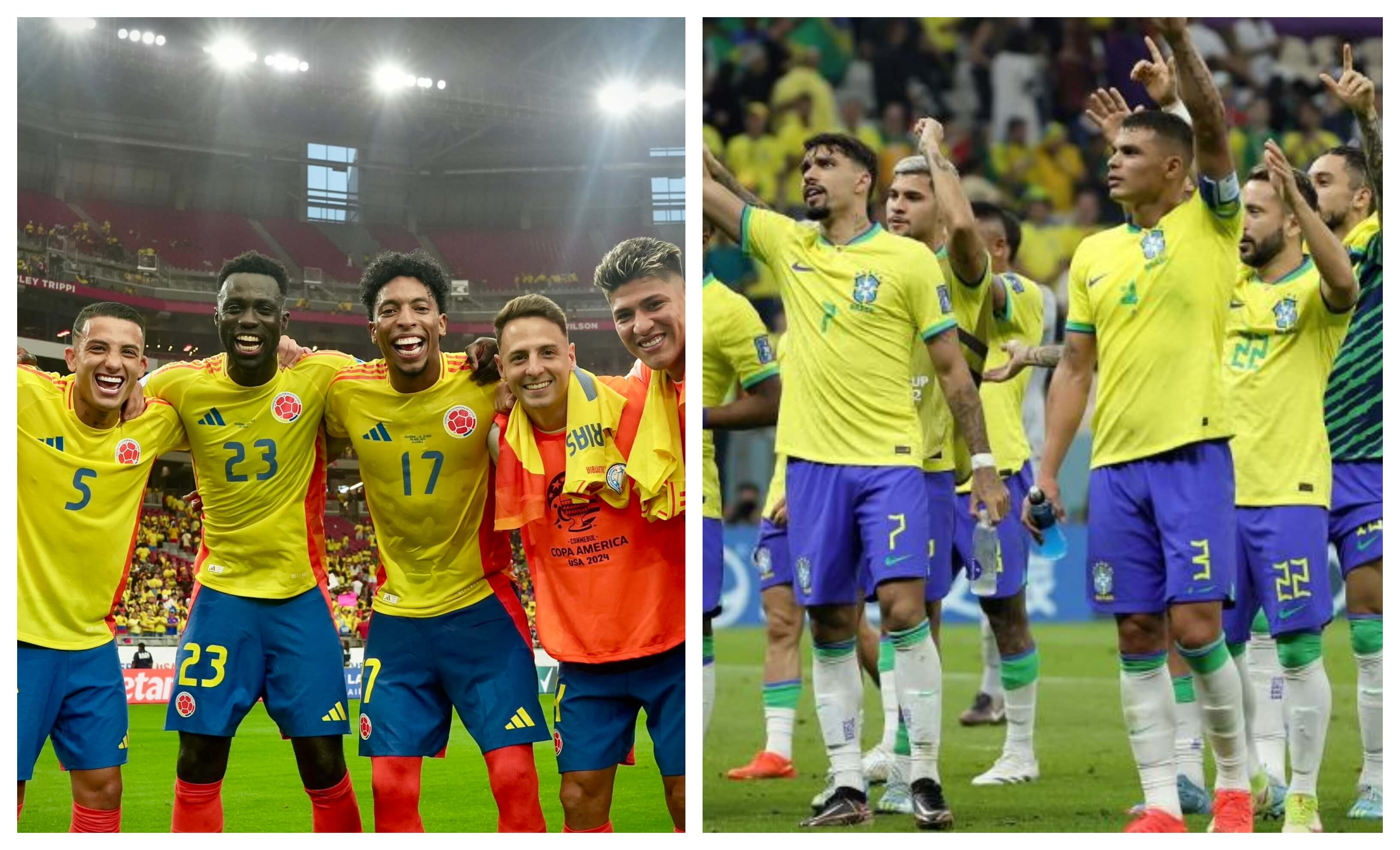 Colombia vs Brasil en la Copa América USA 2024 la hora de la verdad